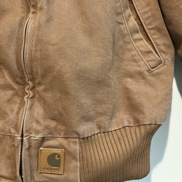 Carhartt Mens J14 Santa Fe Coat, Carhartt Brown Size Small - Picture 4 of 4